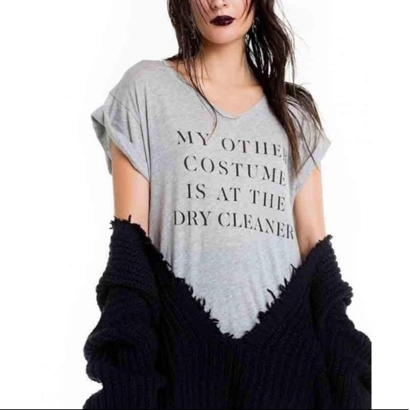 Wildfox Tops - Wildfox “My Other Costume Is At The Cleaners” Tee